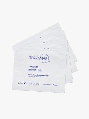 Synergex Parches Desinflamantes para Ojos Elaborados con Fibra de Algas Contenido 4 pares de 2.5ml c/u