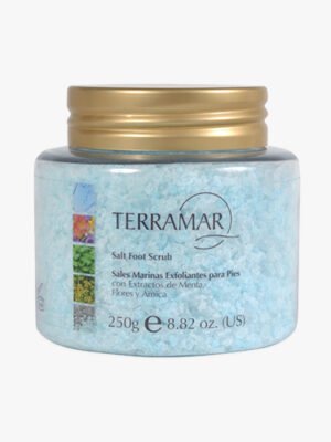Sales Marinas Exfoliantes para pies con Extractos de Menta, Flores y Árnica 250g