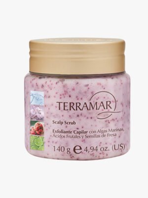 Exfoliante Capilar con Algas Marinas, Ácidos Frutales y Semillas de Fresa 140g