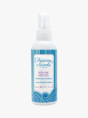 Feminine Secrets Total Care Periodo Femenino Spray Desodorante Íntimo 120ml