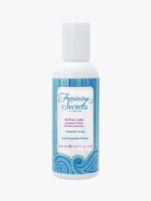 Feminine Secrets Total Care Periodo Femenino Gel Limpiador Íntimo 120ml